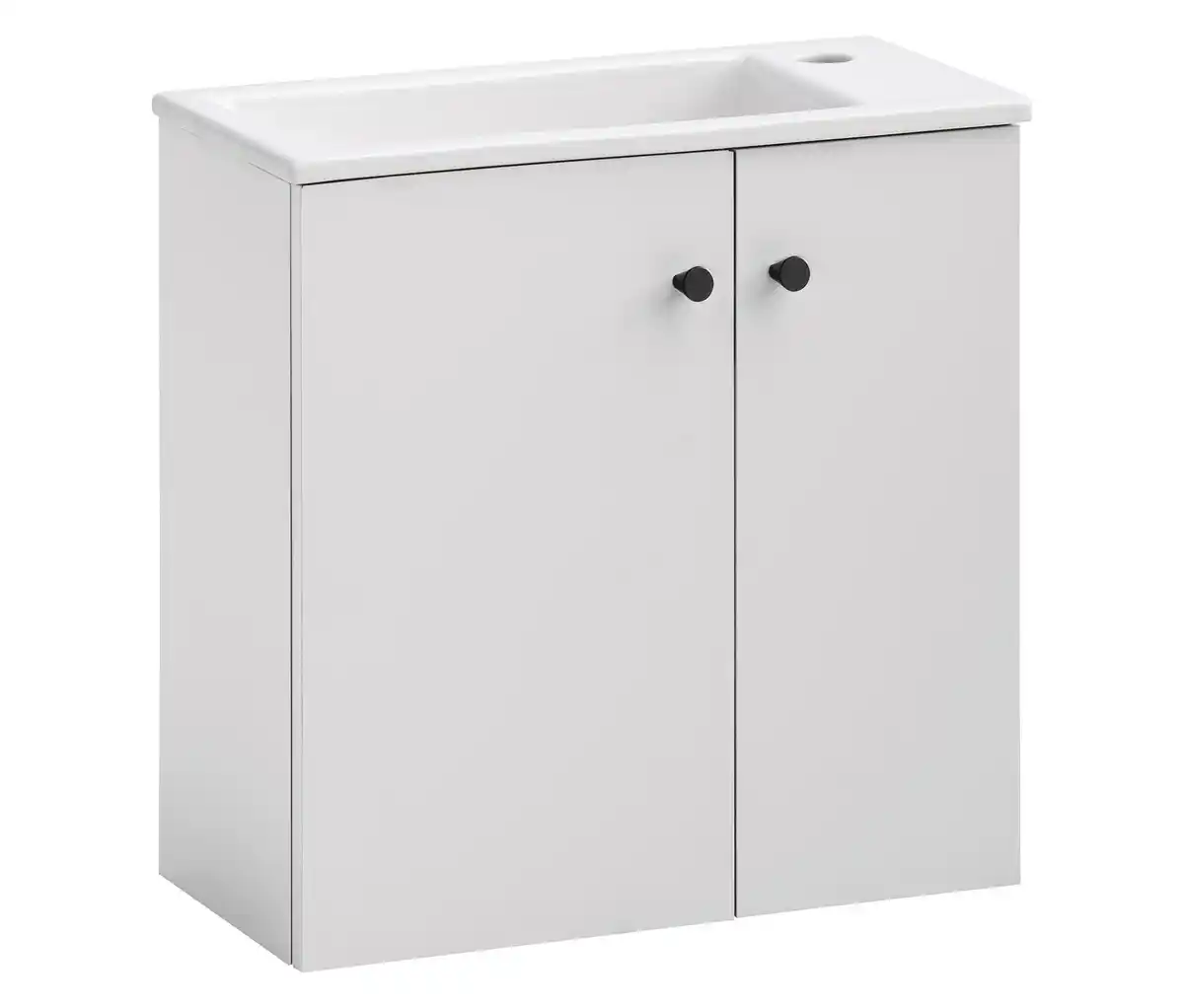 Bild 1 von WS Waschtisch »Ebba«, matt weiß