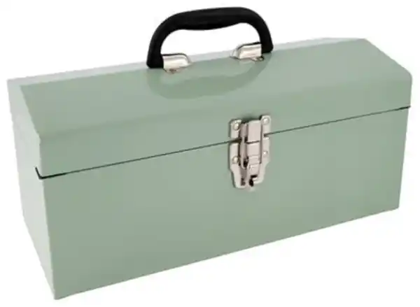 Bild 2 von Werkzeugkiste, 18 x 41 x 19 cm, Metall, grün
