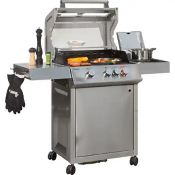 Bild 3 von Mr. GARDENER Gasgrill »Virginia«, 3 Brenner, Grillfläche: 62 x 43 cm, mit Unterschrank