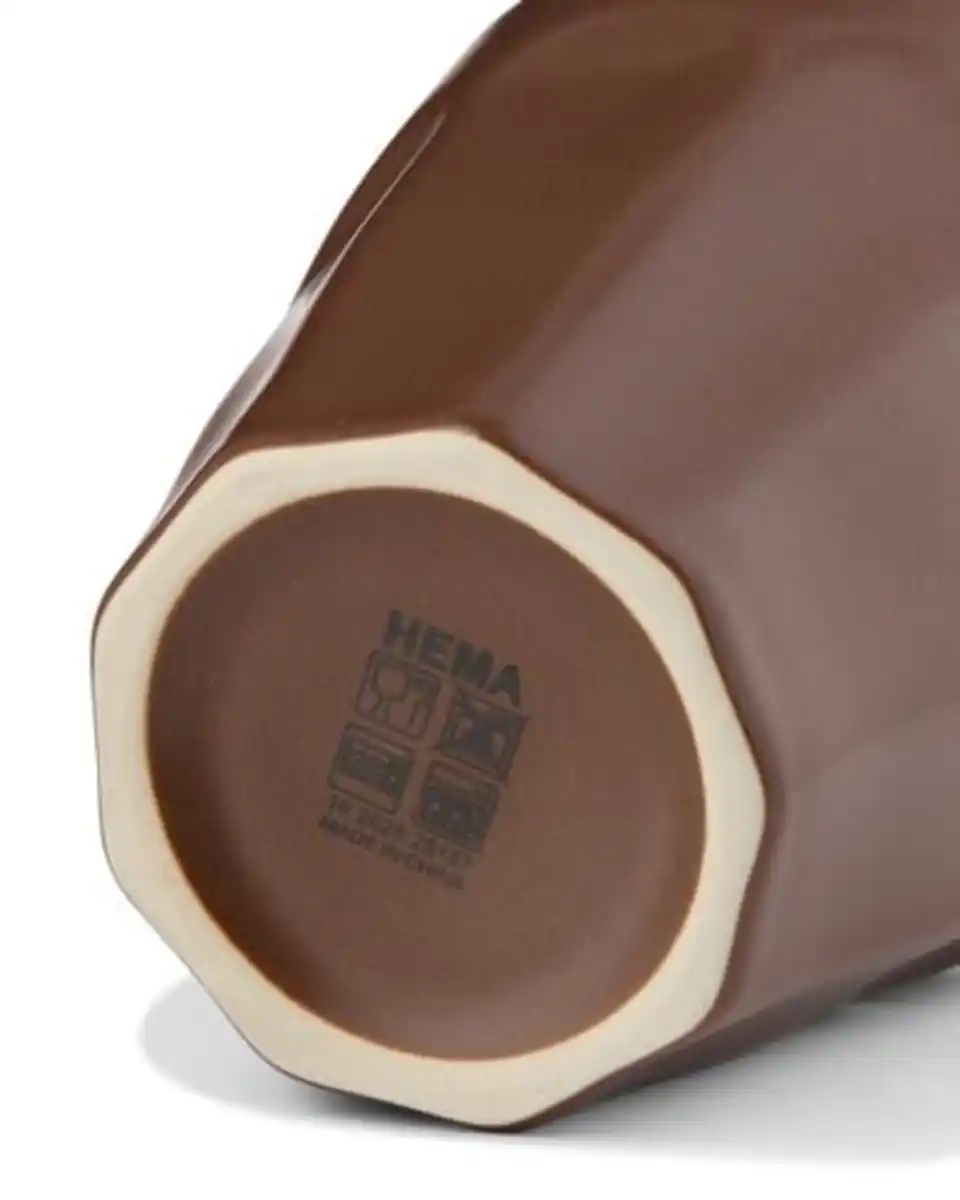 Bild 3 von Espressobecher 90 ml Mirabeau Steingut, matt, dunkelbraun