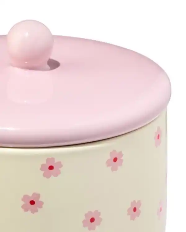 Bild 2 von Vorratsdose, 750 ml, Keramik, Blumen