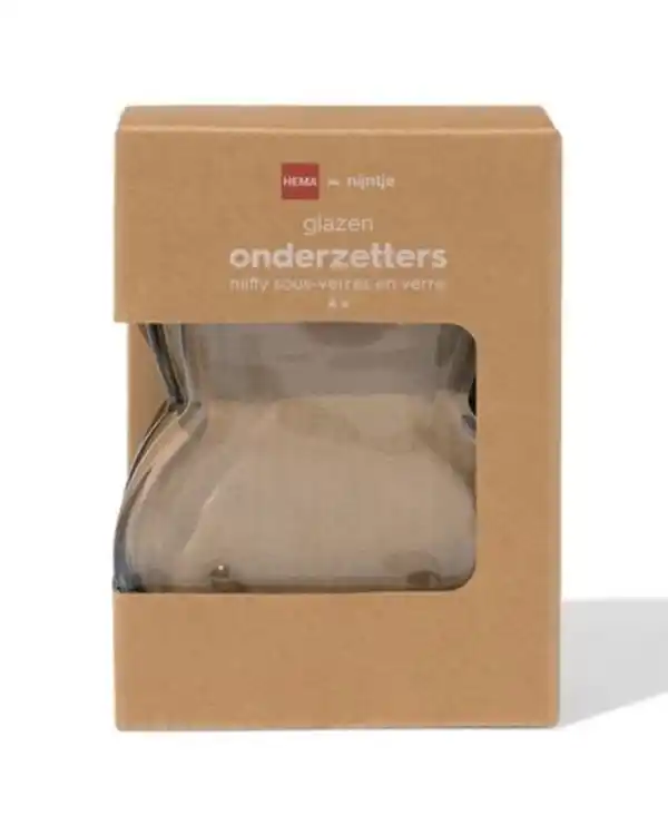 Bild 3 von Miffy Untersetzer 13 x 9 cm Glas - 4 Stück