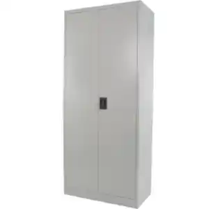 rikta Metallschrank, BxHxT: 80 x 184 x 40 cm, Stahl, grau