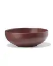 Bild 1 von Schälchen ⌀ 14,5 × 5 cm Steingut Bordeauxrot matt