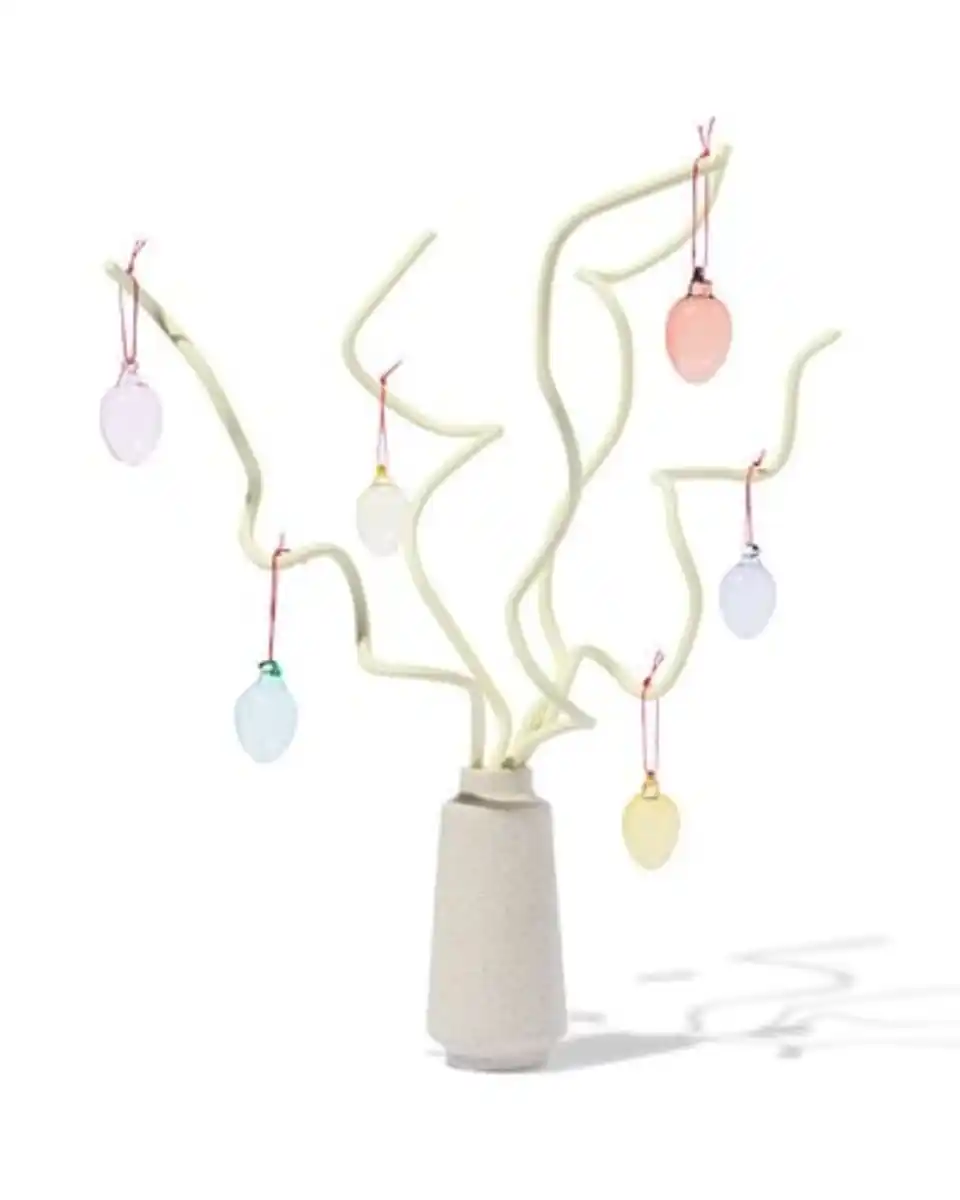 Bild 4 von Dekohänger Glas Ei – 6 Stück