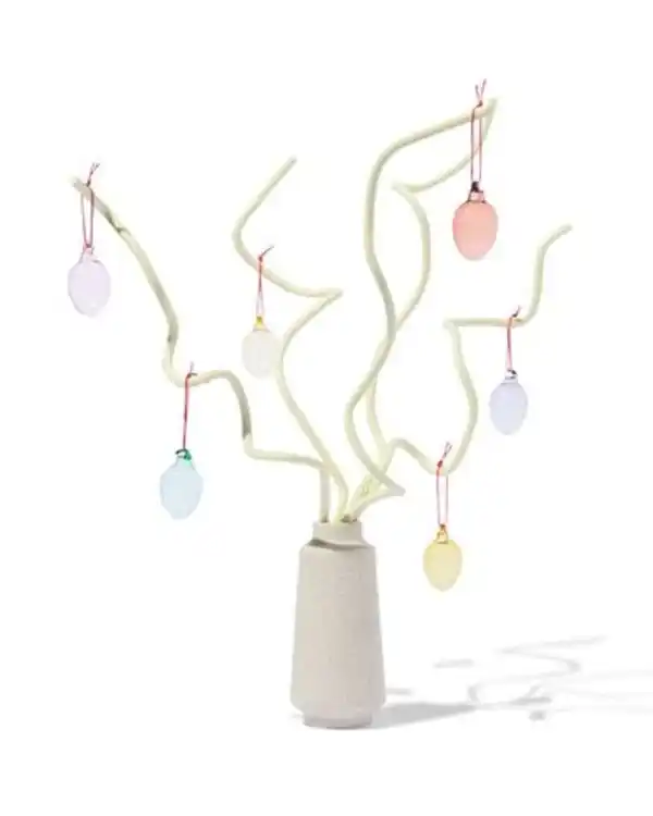 Bild 4 von Dekohänger Glas Ei – 6 Stück