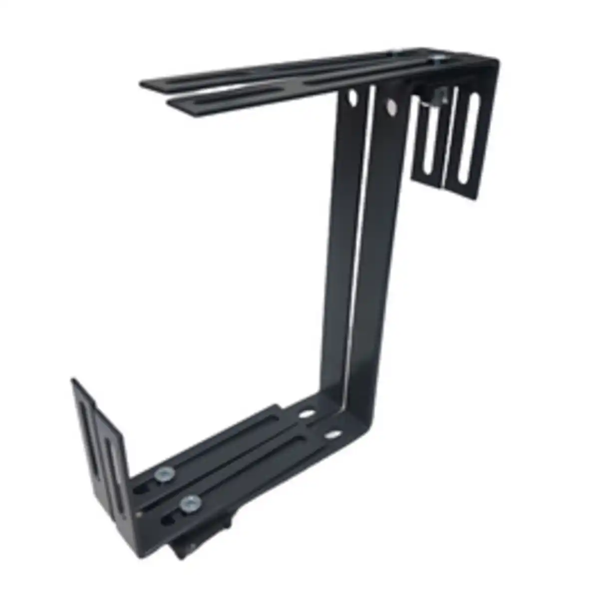 Bild 1 von GECCO Blumenkastenhalter »Typ D«, LxBxH: 15,5 x 3,4 x 17,2 cm, anthrazit