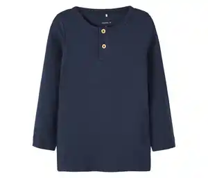 NAME IT geripptes Kinder-Langarmshirt