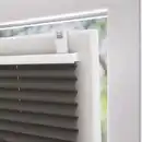 Bild 2 von CASAYA Klemmfix Plissee, klemmfix, BxH: 60 x 130 cm, Polyester, grau