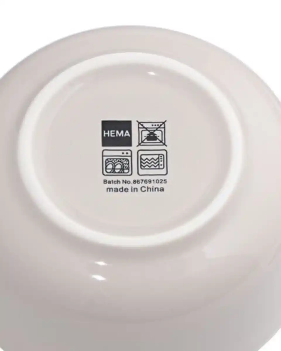 Bild 3 von Schälchen ⌀ 11 × 4,7 cm, KNAP, New Bone, Grau