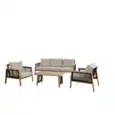 Bild 1 von CASAYA Loungeset, Aluminium, Ropebespannung, naturfarben