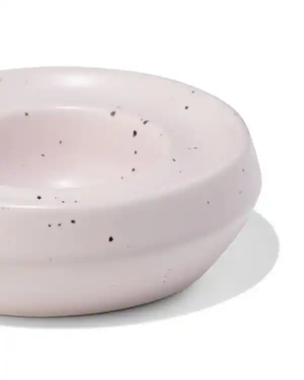 Bild 2 von Eierbecher, Steingut, gesprenkelt, rosa