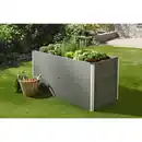 Bild 1 von Mr. GARDENER Hochbeet, BxHxL: 70 x 75 x 160 cm, WPC/Alumium, anthrazit