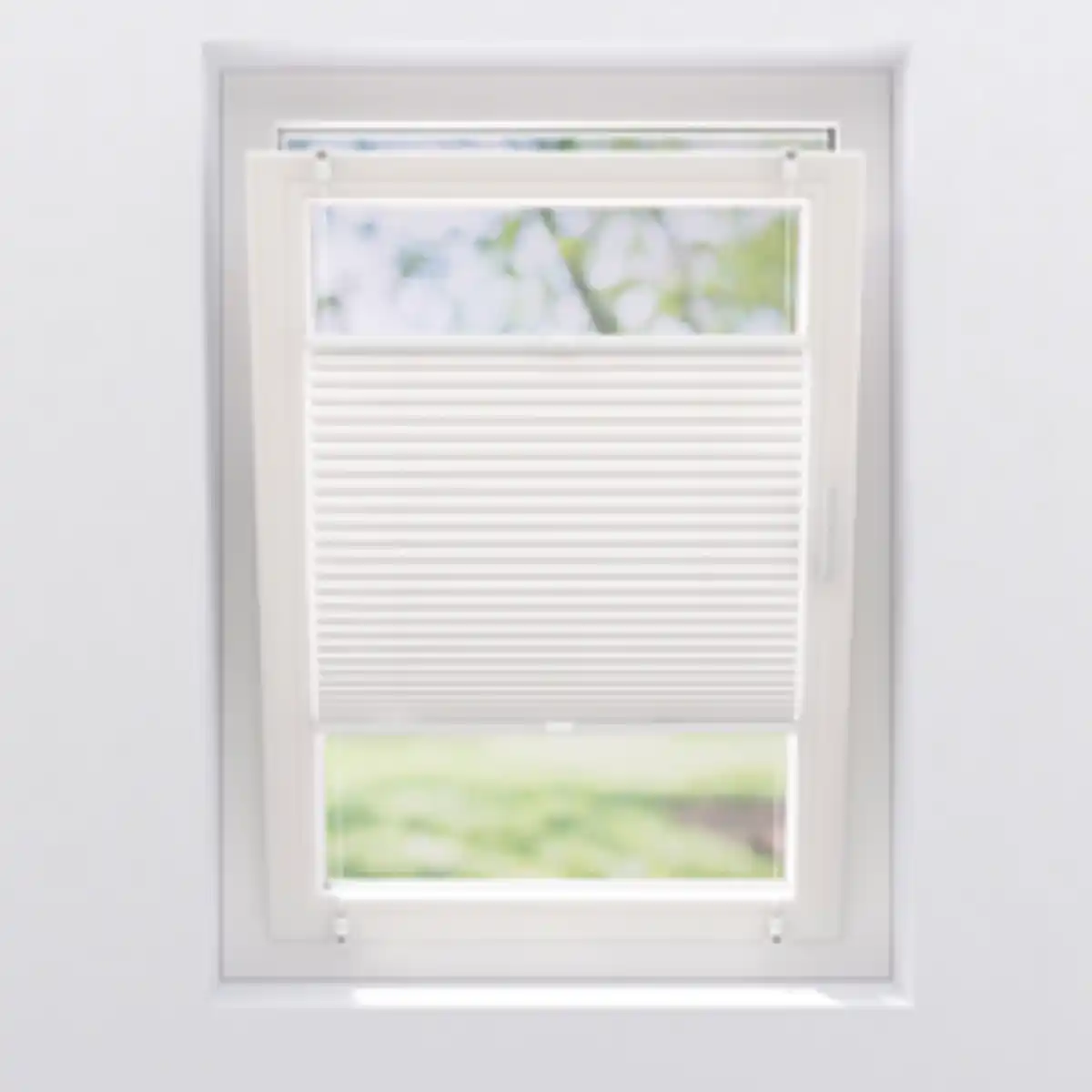 Bild 1 von CASAYA Klemmfix Plissee, klemmfix, BxH: 90 x 130 cm, Polyester, weiß