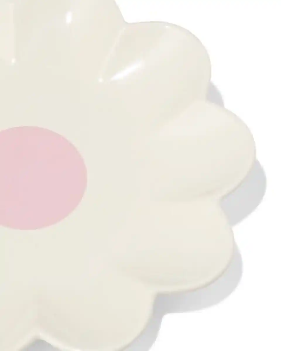 Bild 2 von Kuchenteller ⌀ 16 cm, Keramik, Blumenform