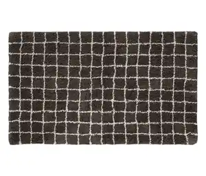 benuta Badematte »Wavu«, grau, 60 x 100 cm