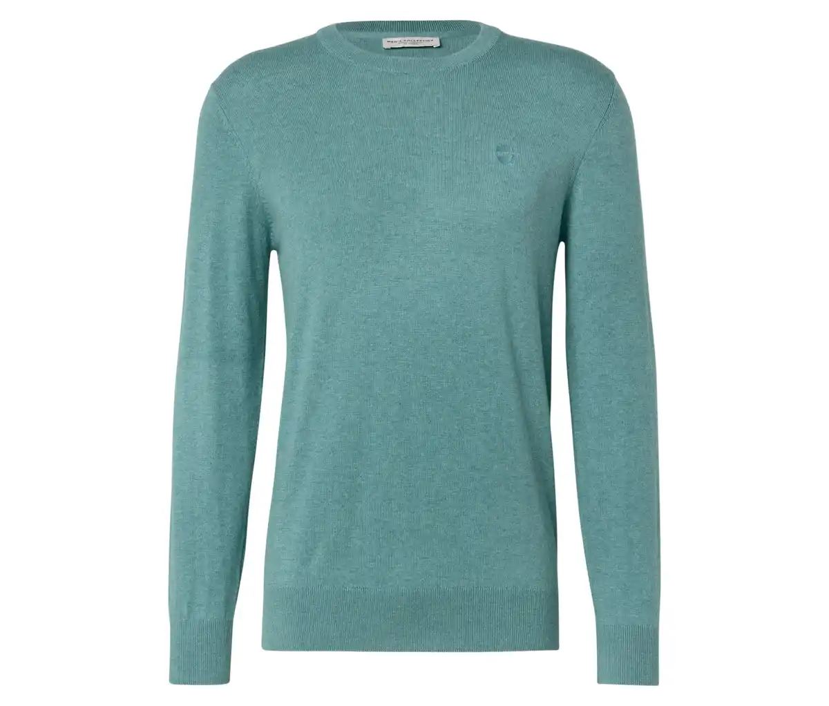 Bild 1 von Pullover mit Rundhalsausschnitt, aqua meliert