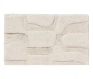 benuta Badematte »Nehir«, weiß, 50 x 80 cm