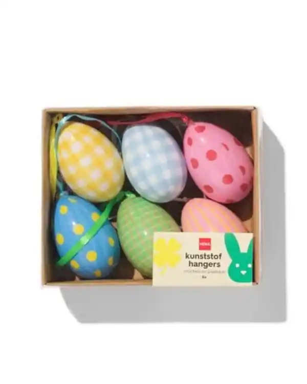 Bild 3 von Oster-Anhänger Ei – 6 Stück