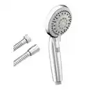 Bild 1 von WELLWATER Brause-Set »Darkon«, 3 Strahlarten, chromfarben