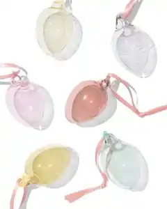 Dekohänger Glas Ei – 6 Stück