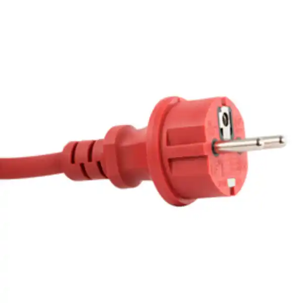 Bild 3 von Verlängerungskabel, H05RR-F 3G1,5, IP44, 10 m, rot