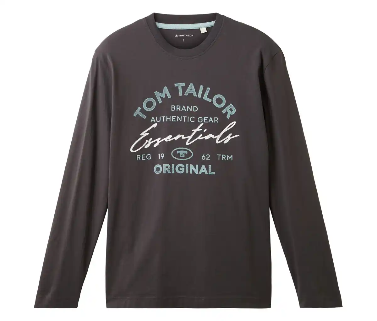 Bild 1 von Tom Tailor Longsleeve mit Logo, Dark Shadow