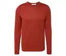 Bild 1 von Merino-Pullover, orange meliert