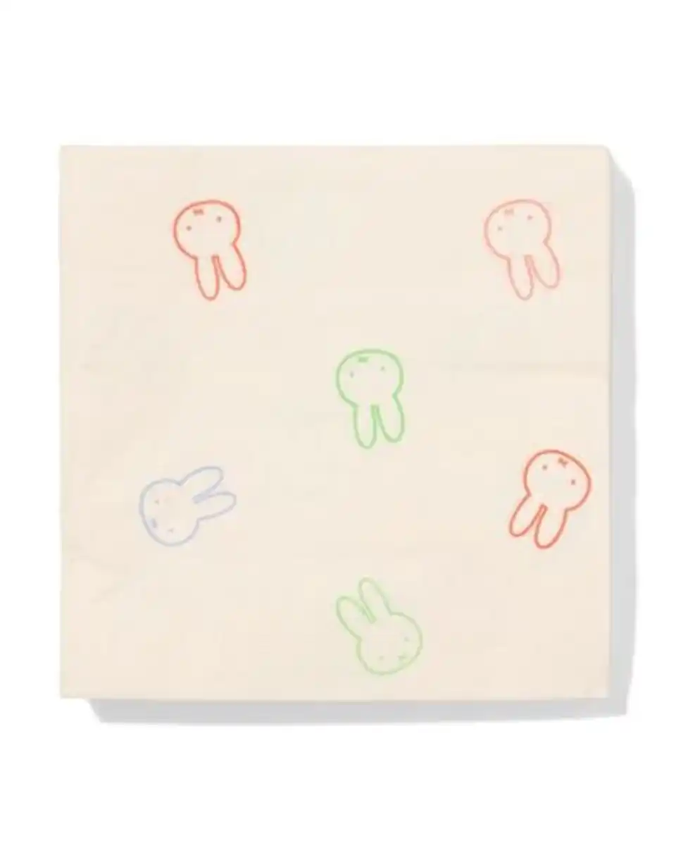 Bild 1 von Miffy-Servietten 33 x 33 cm – 20 Stück