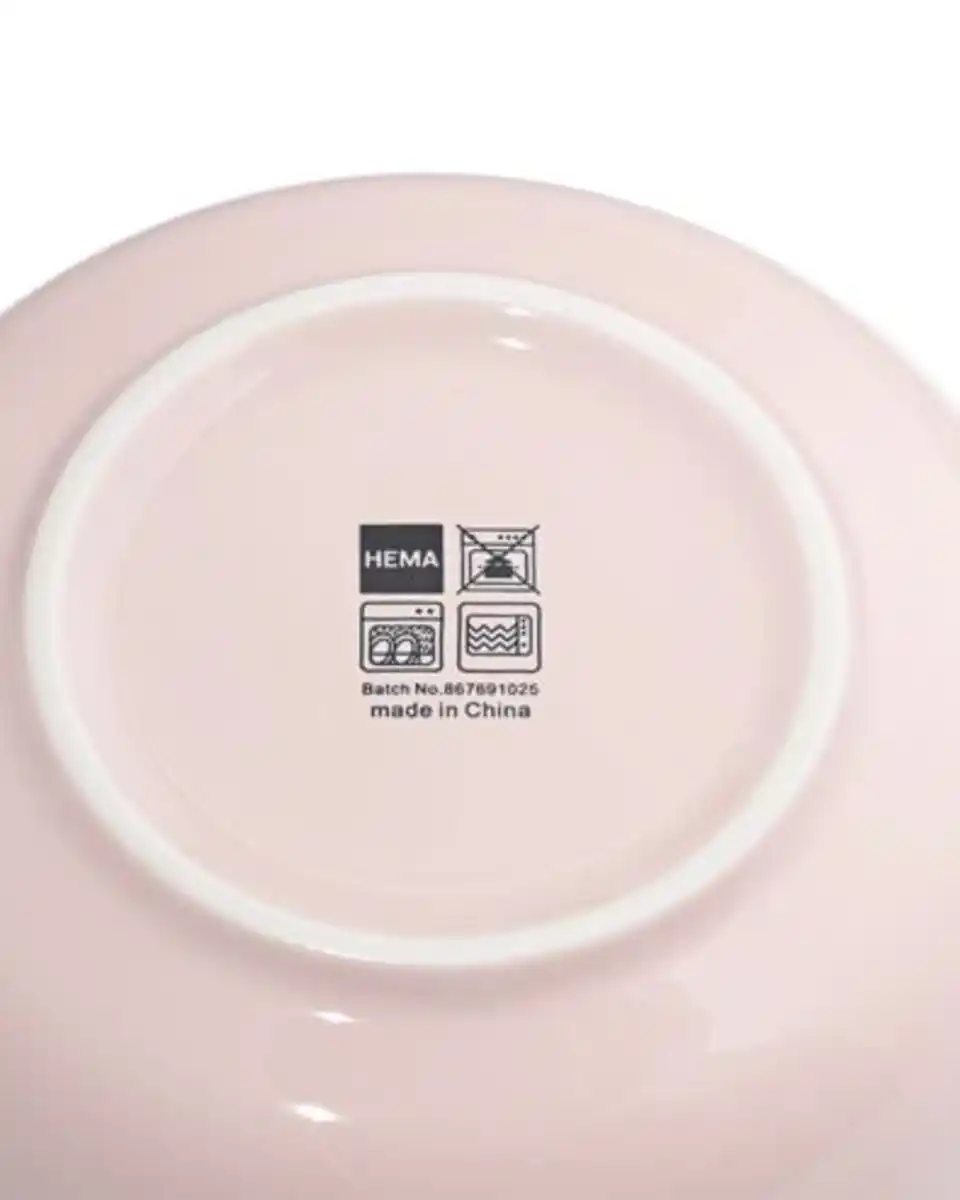Bild 3 von Schälchen ⌀ 15 × 6 cm, KNAP, New Bone, Rosa