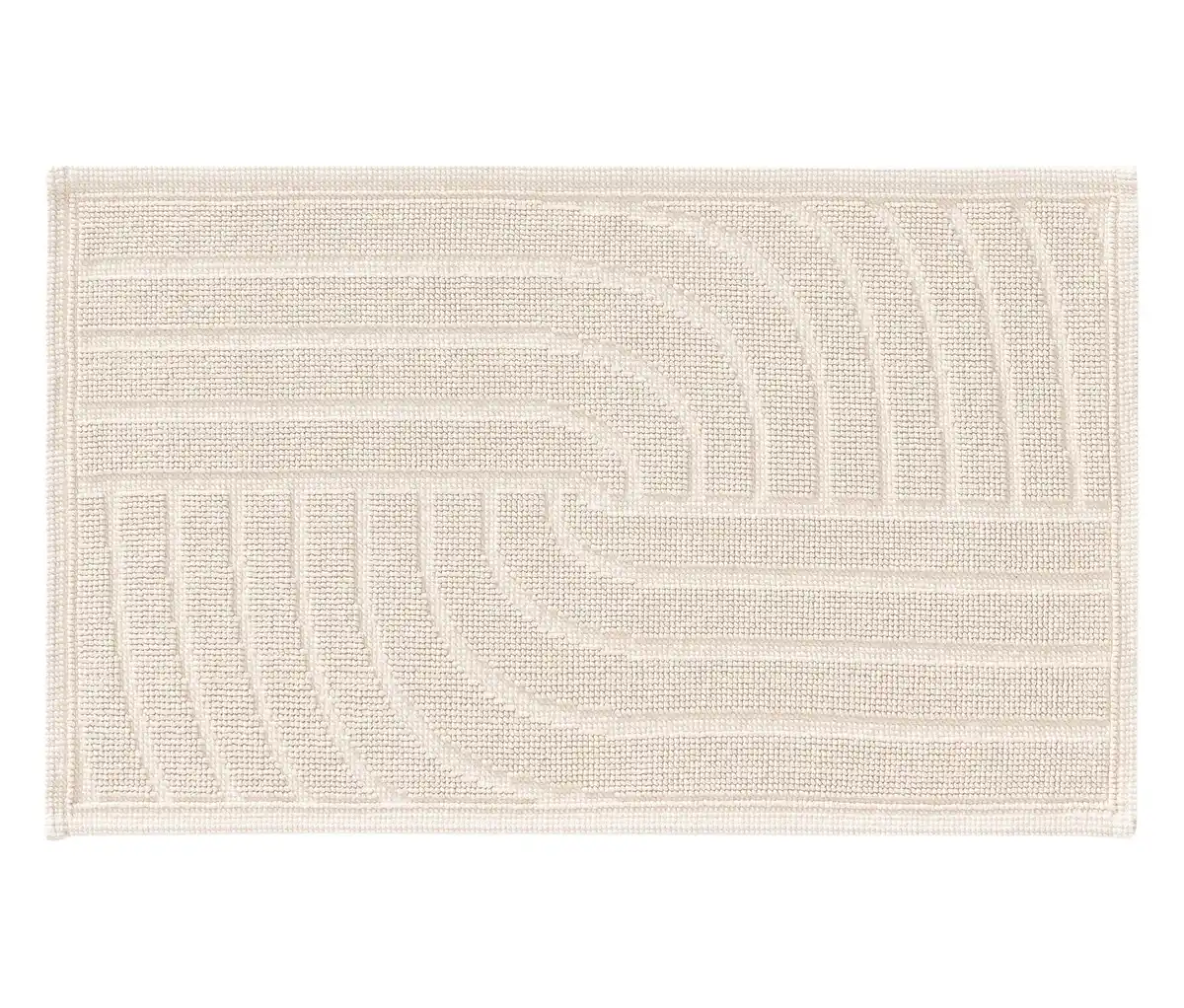 Bild 1 von benuta Badematte »Jojo«, Welle, 50 x 80 cm, cream