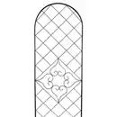 Bild 2 von Spalier »Rundbogen«, BxH: 48 x 180 cm, Metall, grau