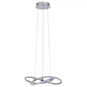 Näve Led-Hängeleuchte, Chrom, Metall, Kunststoff, 120 cm, Lampen & Leuchten, Innenbeleuchtung, Hängelampen, Esstischlampen, G