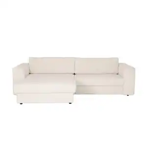 Joop! Ecksofa Joop, Beige, Textil, 2-Sitzer, Ottomane links, L-Form, 269x192 cm, Goldenes M, Typenauswahl, Stoffauswahl, Wohnzimmer, Sofas & Couches, Wohnlandschaften, Ecksofas