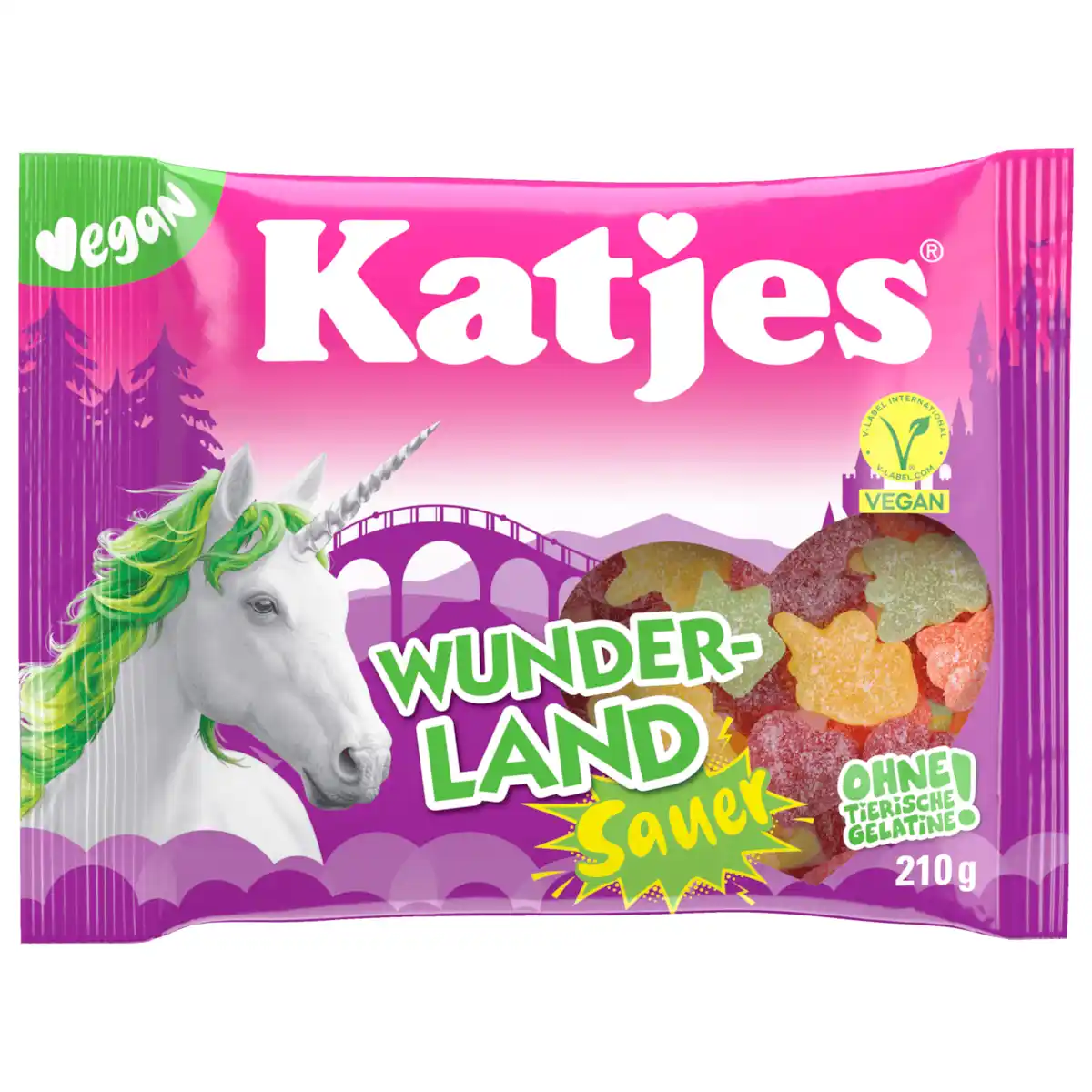 Bild 1 von Katjes Wunderland sauer vegan 210g