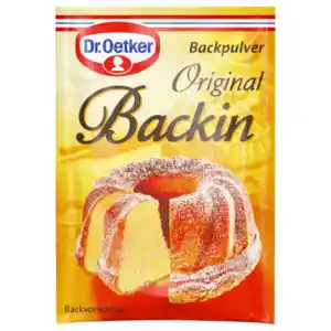 Dr. Oetker Original Backin 160g, 10 Beutel