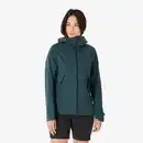 Bild 1 von QUECHUA Regenjacke Damen wasserdicht Wandern - MH500 grün