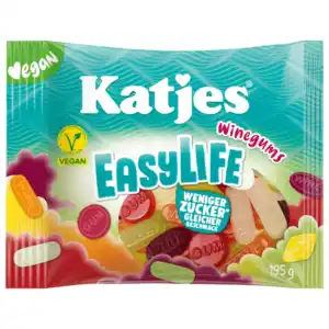 Katjes Easylife Winegums vegan 195g