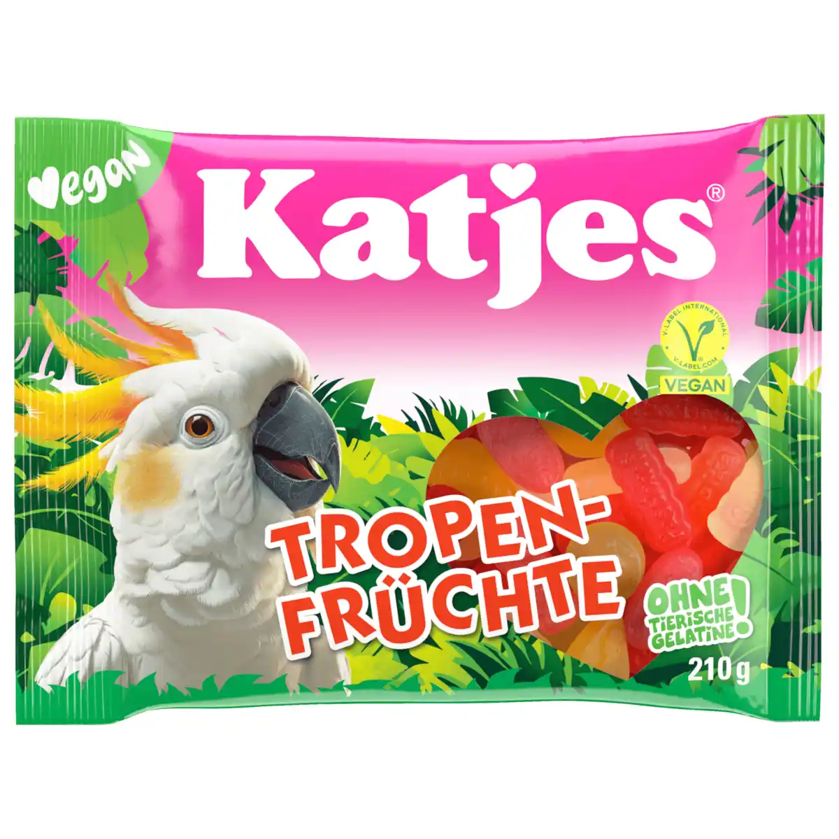 Bild 1 von Katjes Tropen-Früchte vegan 210g