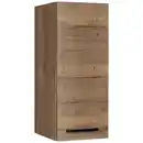 Bild 1 von Nobilia Küchenoberschrank Structura, Eiche dunkel, Holzwerkstoff, 2 Fächer, nur wie online abgebildet bestellbar, 30x72x35 cm, Blauer Engel, Pefc, Goldenes M, Made in Germany, DGM-Klimapakt, hänge