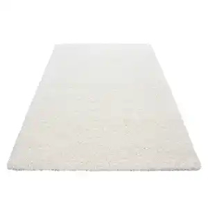 Ayyildiz  Hochflorteppich Life 1500, Creme, Textil, Uni, rechteckig, 240x340 cm, Oeko-Tex® Standard 100, für Fußbodenheizung geeignet, schmutzabweisend, Hausstauballergiker lichtunempfindlich, ant