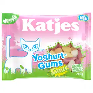 Katjes Yoghurt Gums Sauer 210g