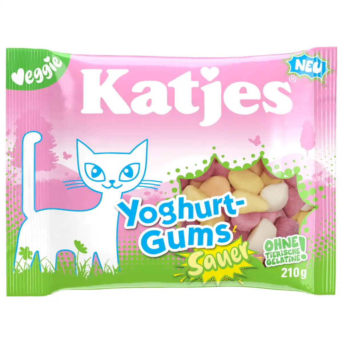 Bild 1 von Katjes Yoghurt Gums Sauer 210g