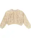 Bild 1 von Sweatshirt cropped, natur gemustert