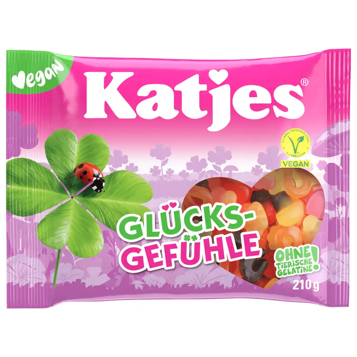 Bild 1 von Katjes Glücksgefühle vegan 210g