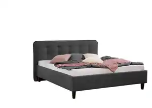 Polsterbett Alian Anthrazit ca. 160x200 cm, Anthrazit