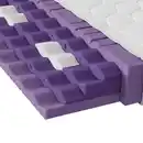 Bild 1 von Sleeptex Komfortschaummatratze, Weiß, Textil, H3, 140x220 cm, Härtegradauswahl, Bezug abnehmbar/waschbar, antibakteriell, Schlafzimmer, Matratzen Shop, Matratzen, Kaltschaummatratzen