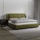 Bild 1 von Polsterbett Anton Olive ca. 180x200 cm, Dunkelgrün
