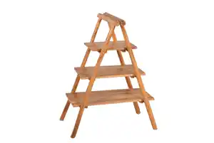 Gartenregal Floris Teak, Braun