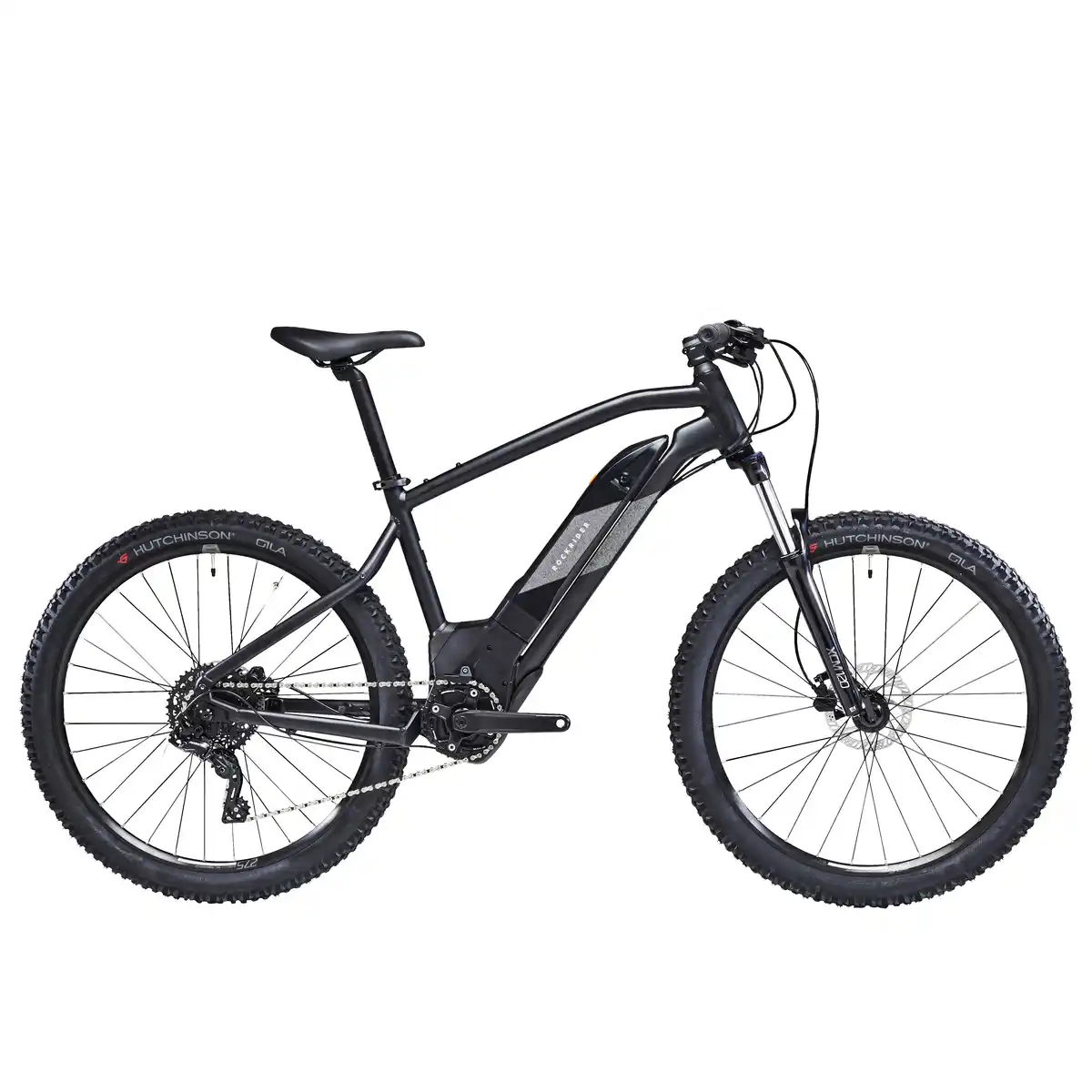 Bild 1 von ROCKRIDER E-Mountainbike Hardtail 27,5 Zoll E-ST 500 schwarz